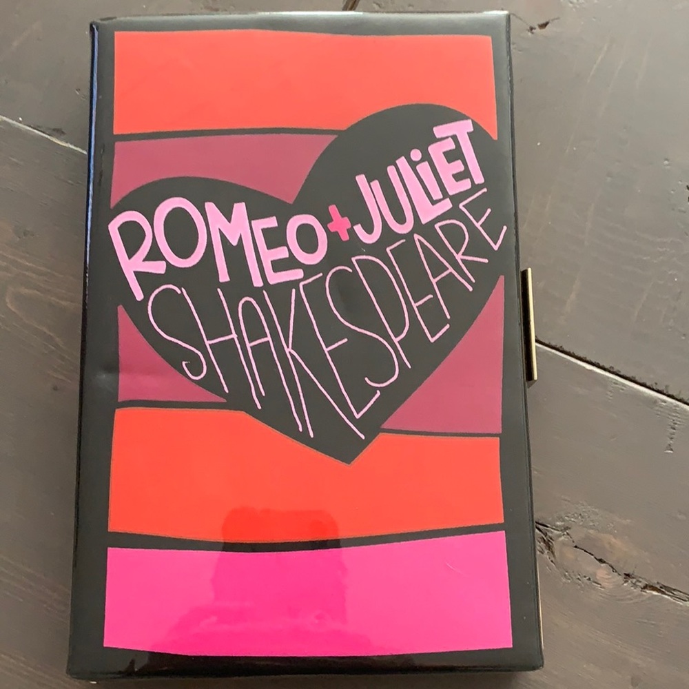 Kate Spade~ Romeo & Juliet book clutch